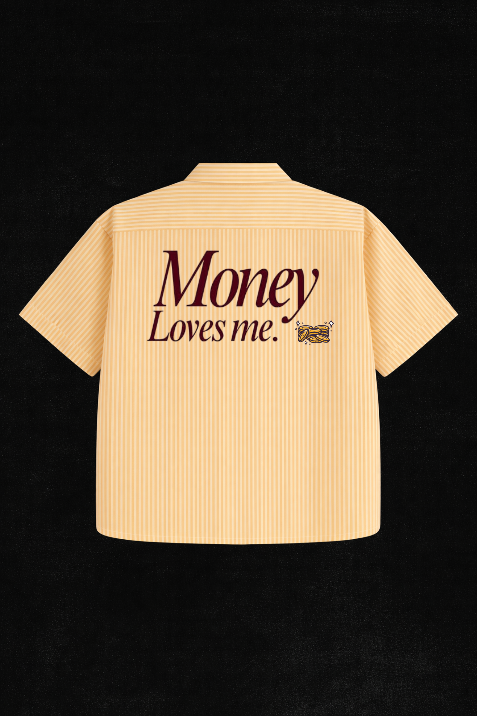 Money Money Striped Cuban Shirt