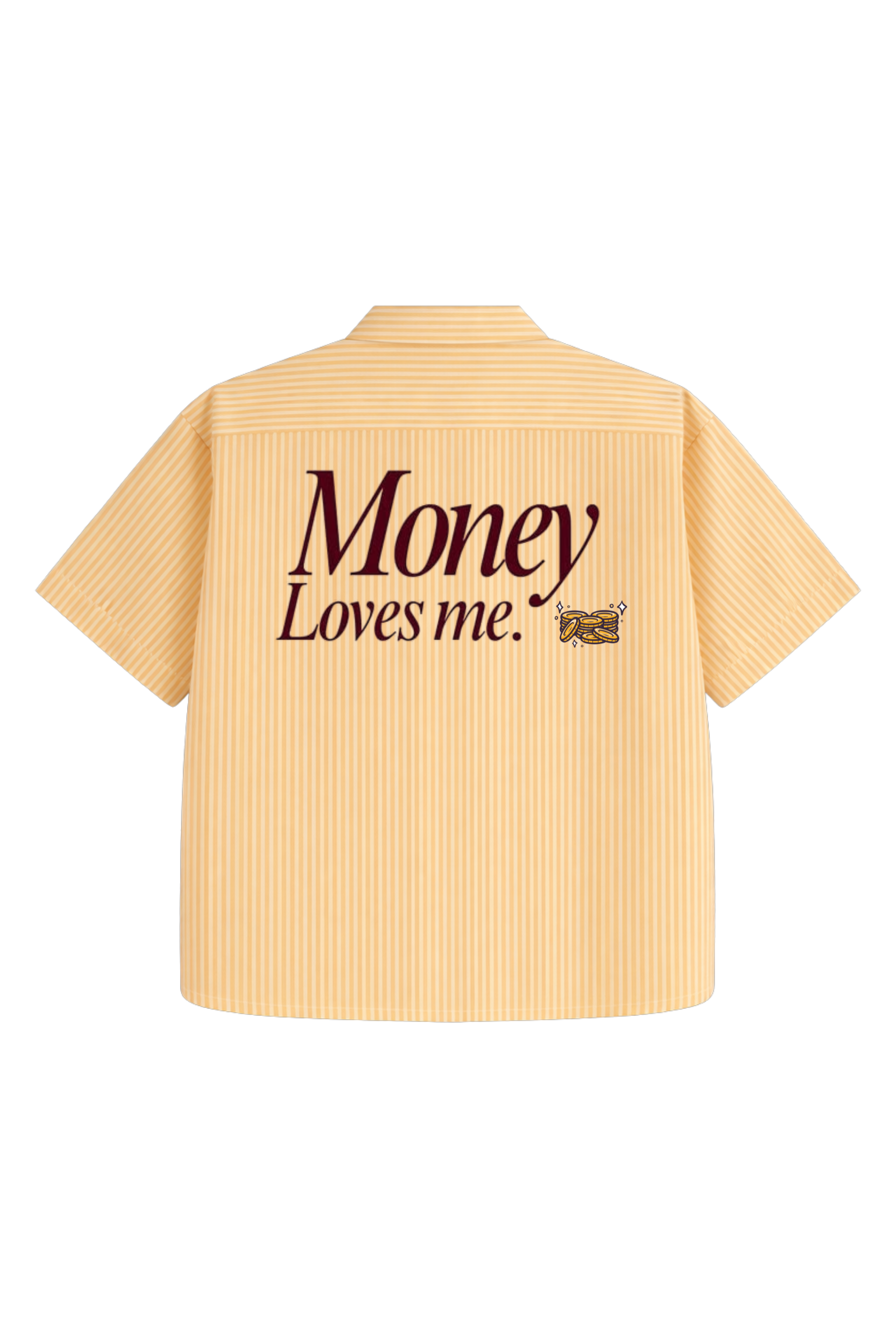 Money Money Striped Cuban Shirt