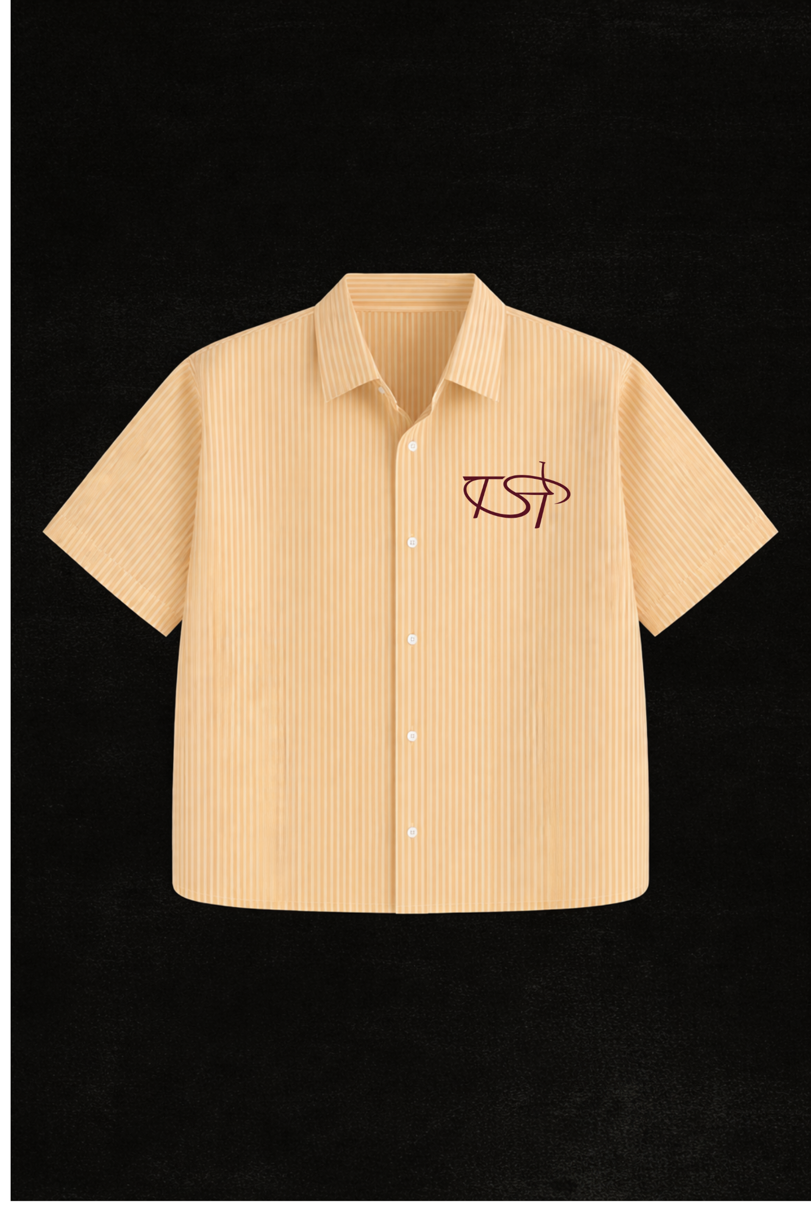 Money Money Striped Cuban Shirt