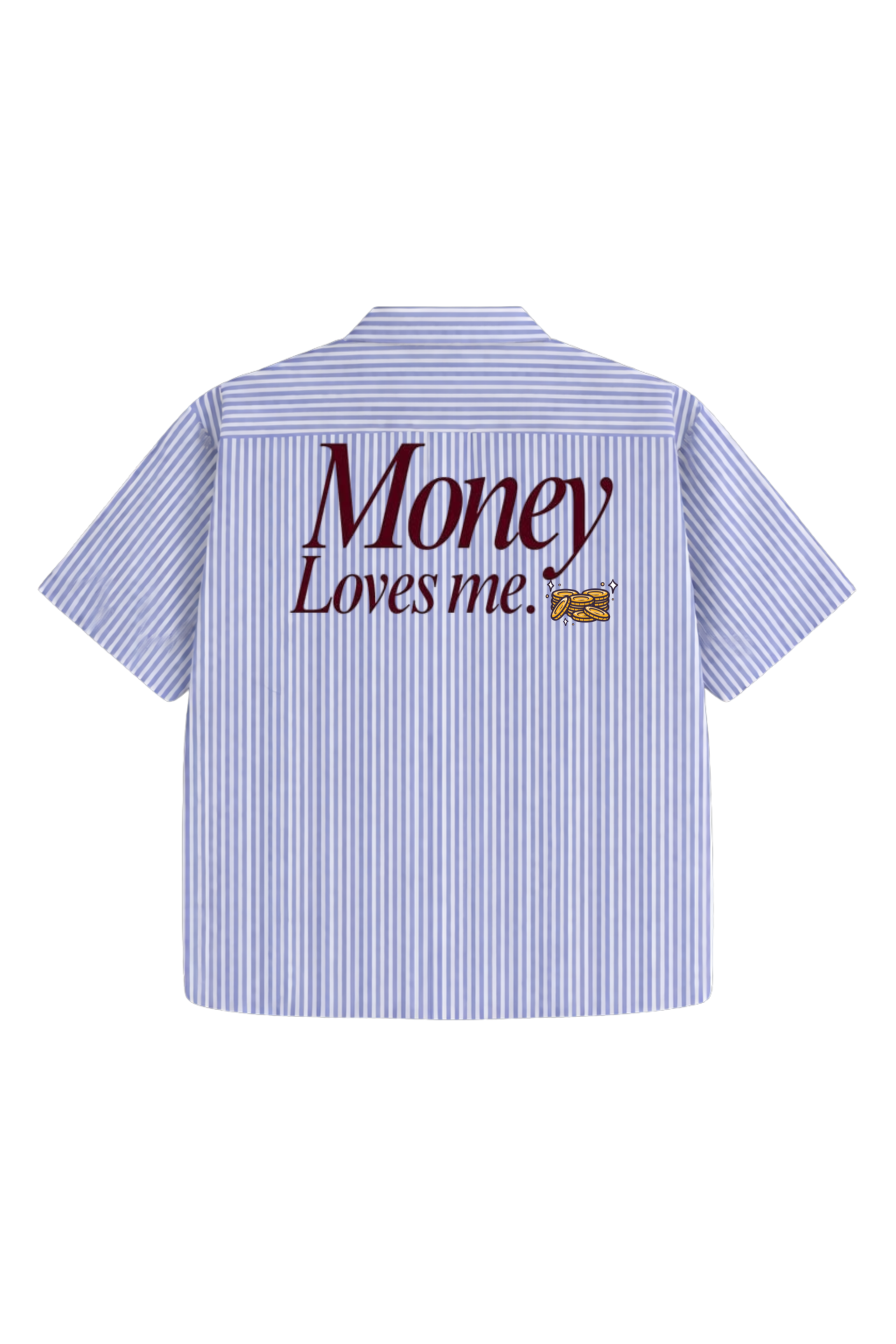 Money Money Striped Cuban Shirt