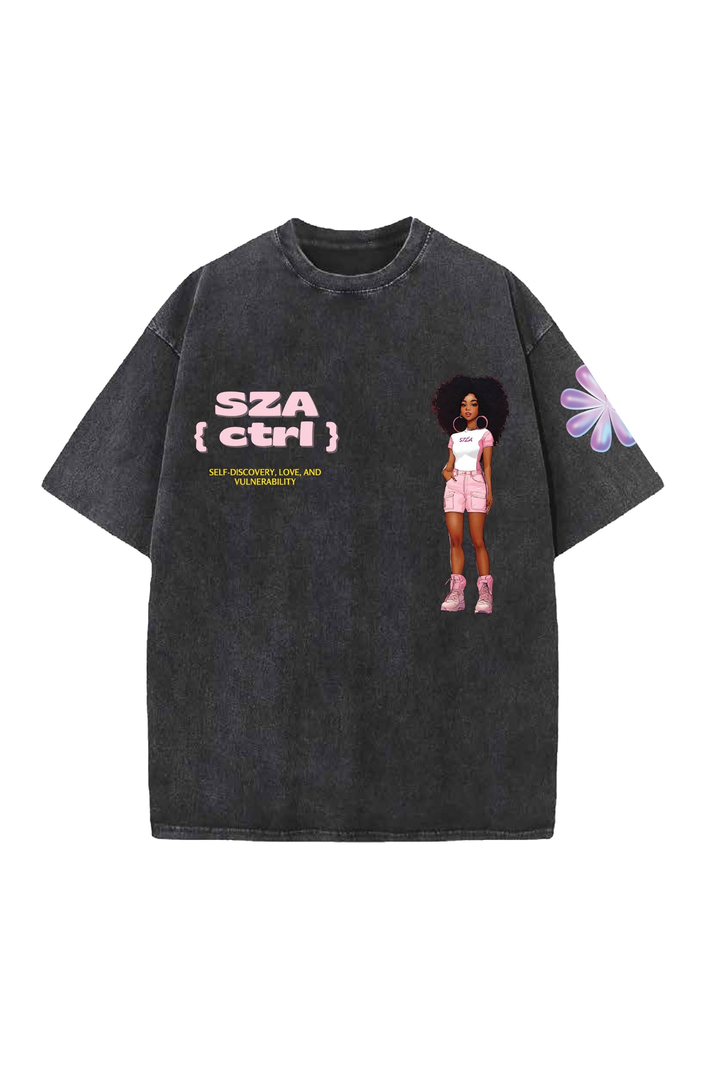 SZA Ctrl Designed Oversized T-shirt