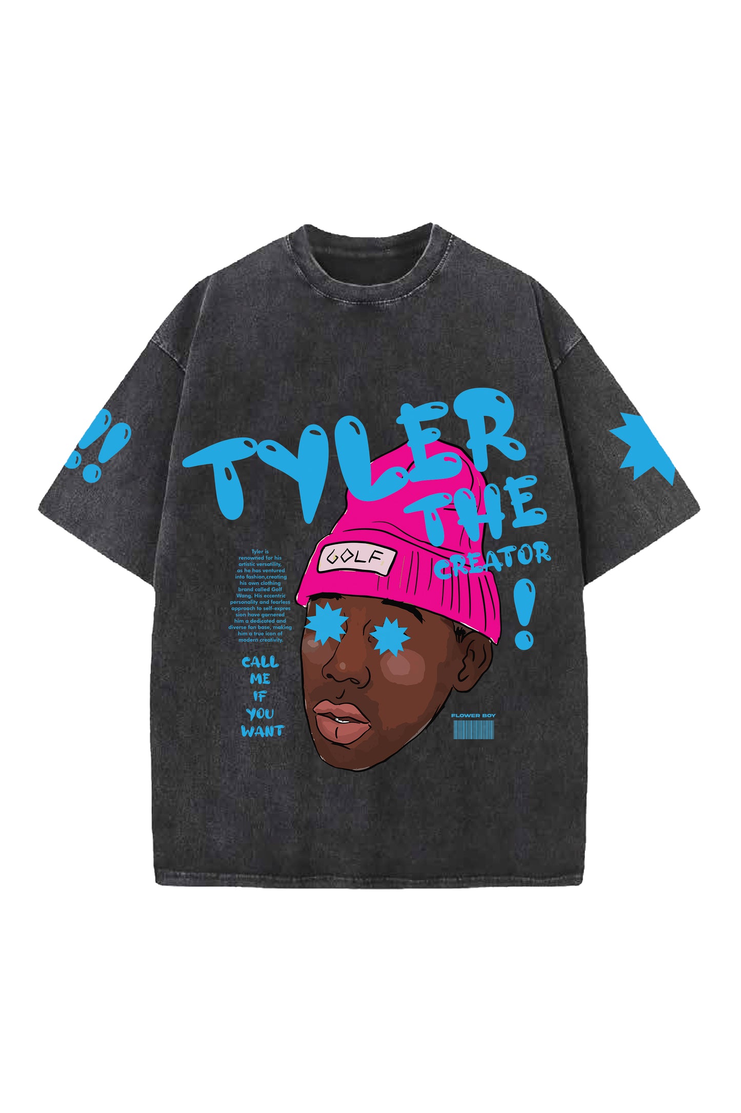 Tyler The Creator Designed Vintage Oversized T-shirt