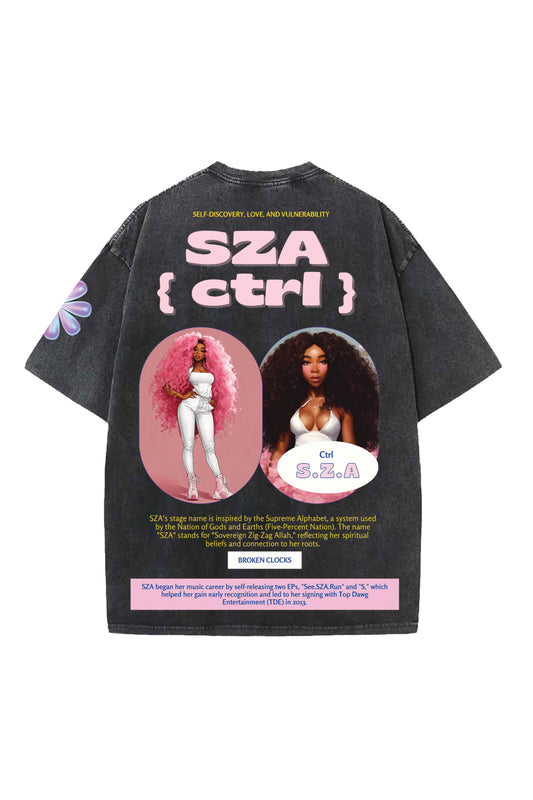 SZA Ctrl Designed Oversized T-shirt