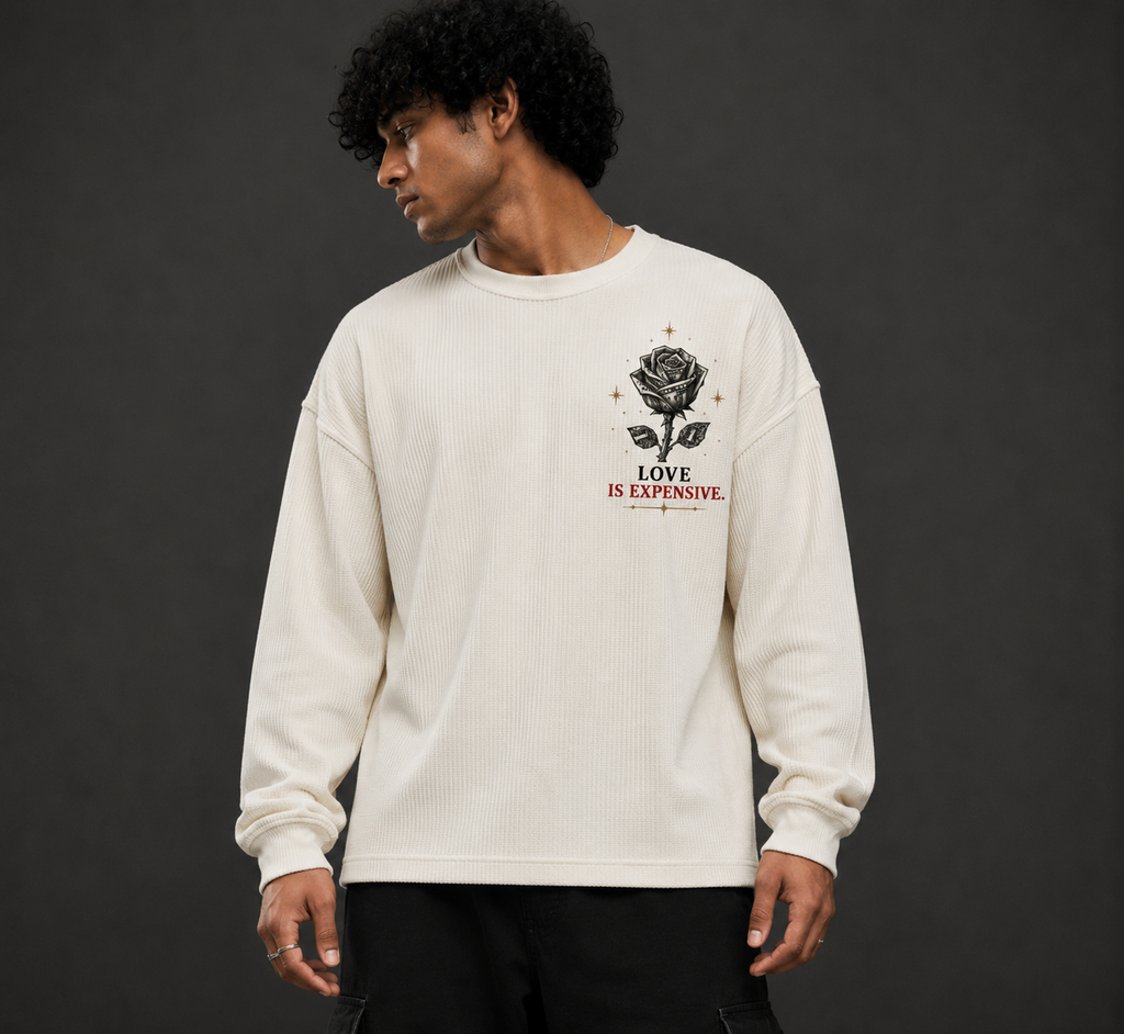 Love Is Expensive Waffle Tee