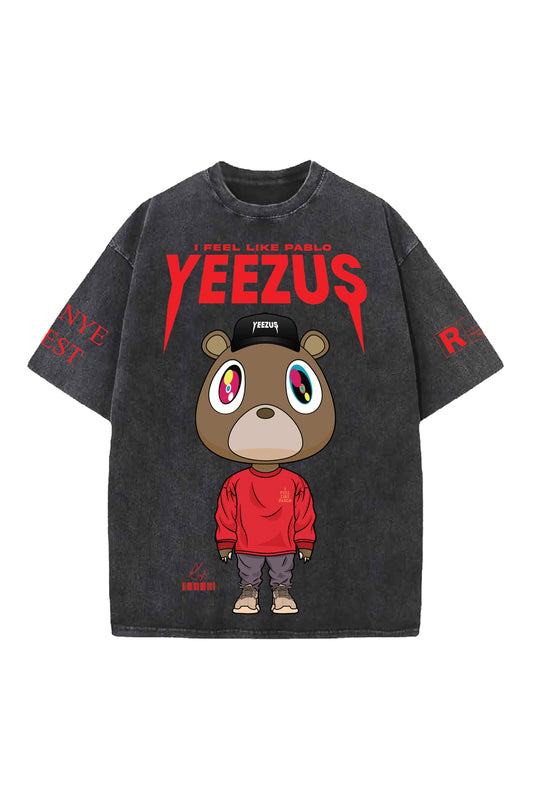 Yeezus Designed Vintage Oversized T-shirt