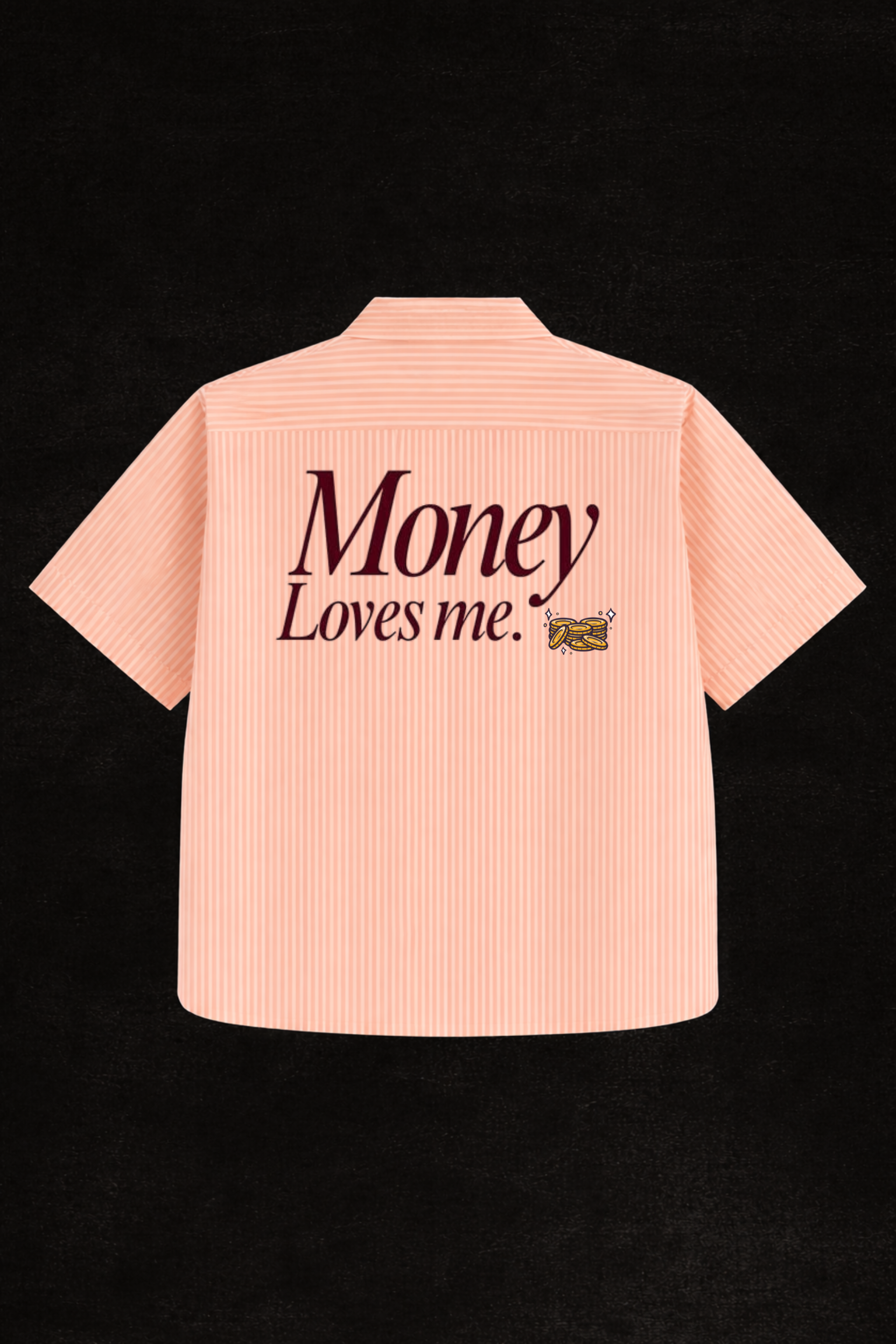 Money Money Striped Cuban Shirt