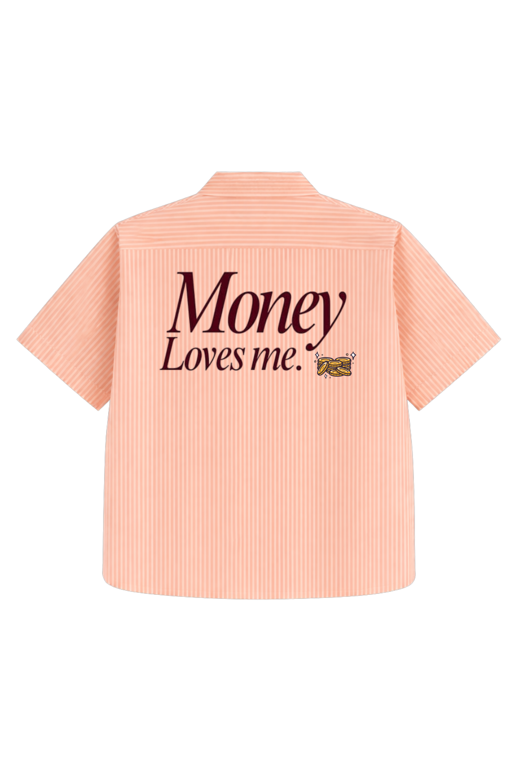 Money Money Striped Cuban Shirt