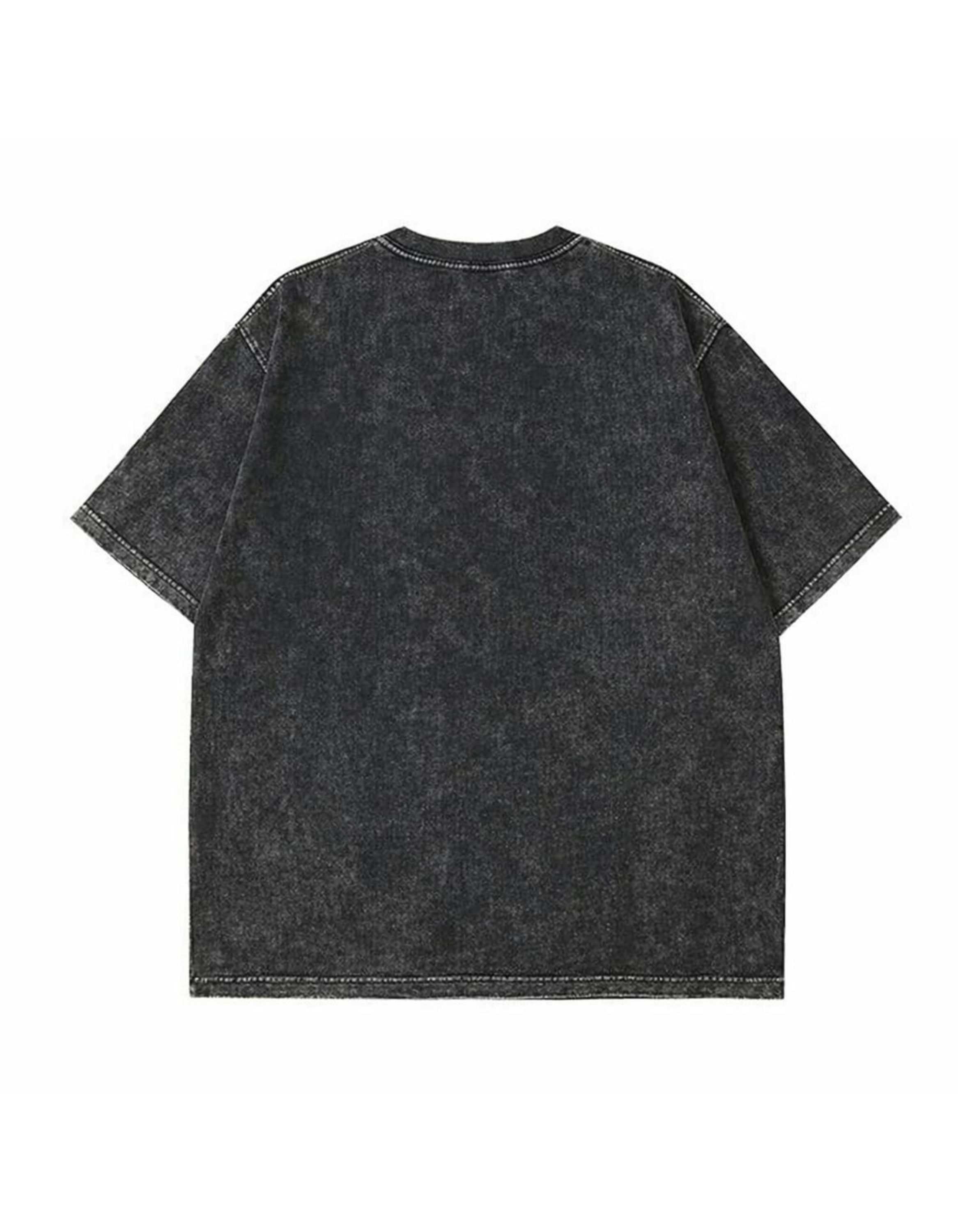 Neighborhood Dope Boy Acid Wash Oversized Tee