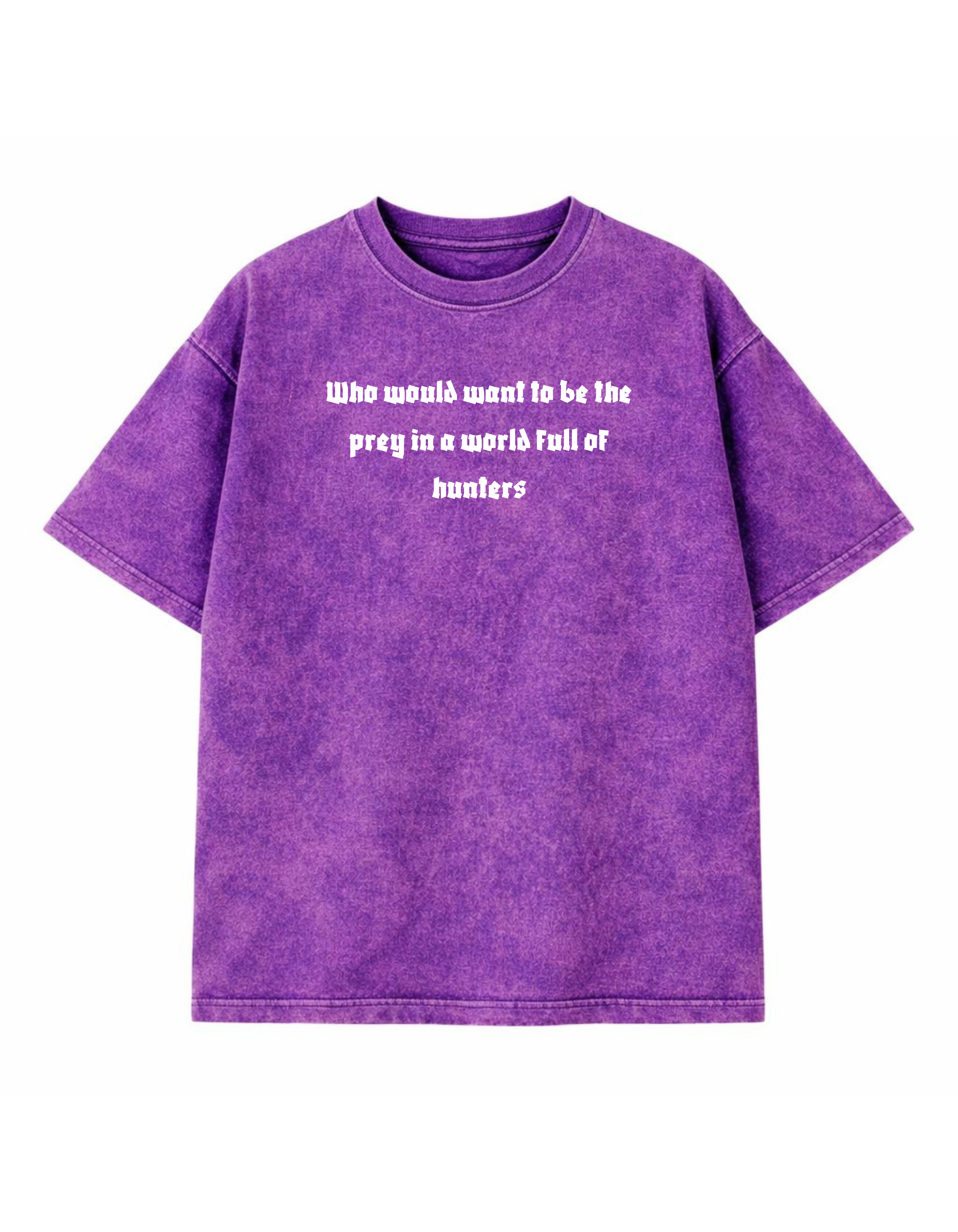 Apocalypse Oversized Acid Wash Tee