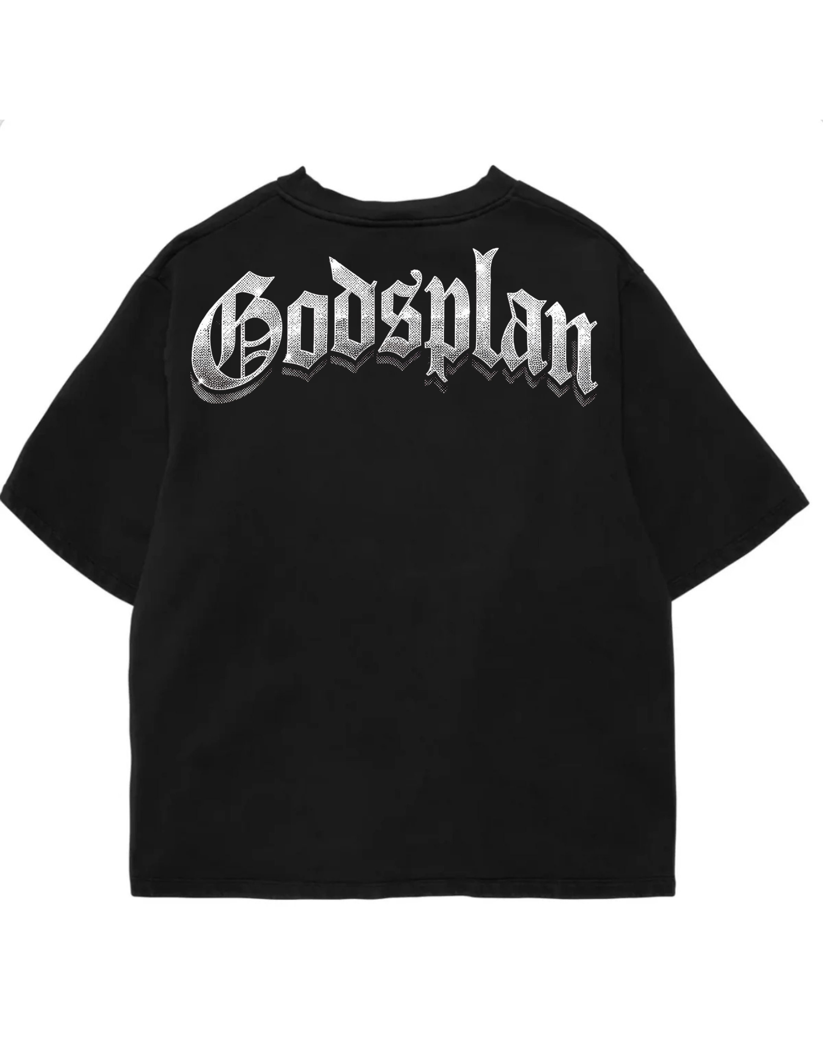 Godsplan Gothic Oversized Tee