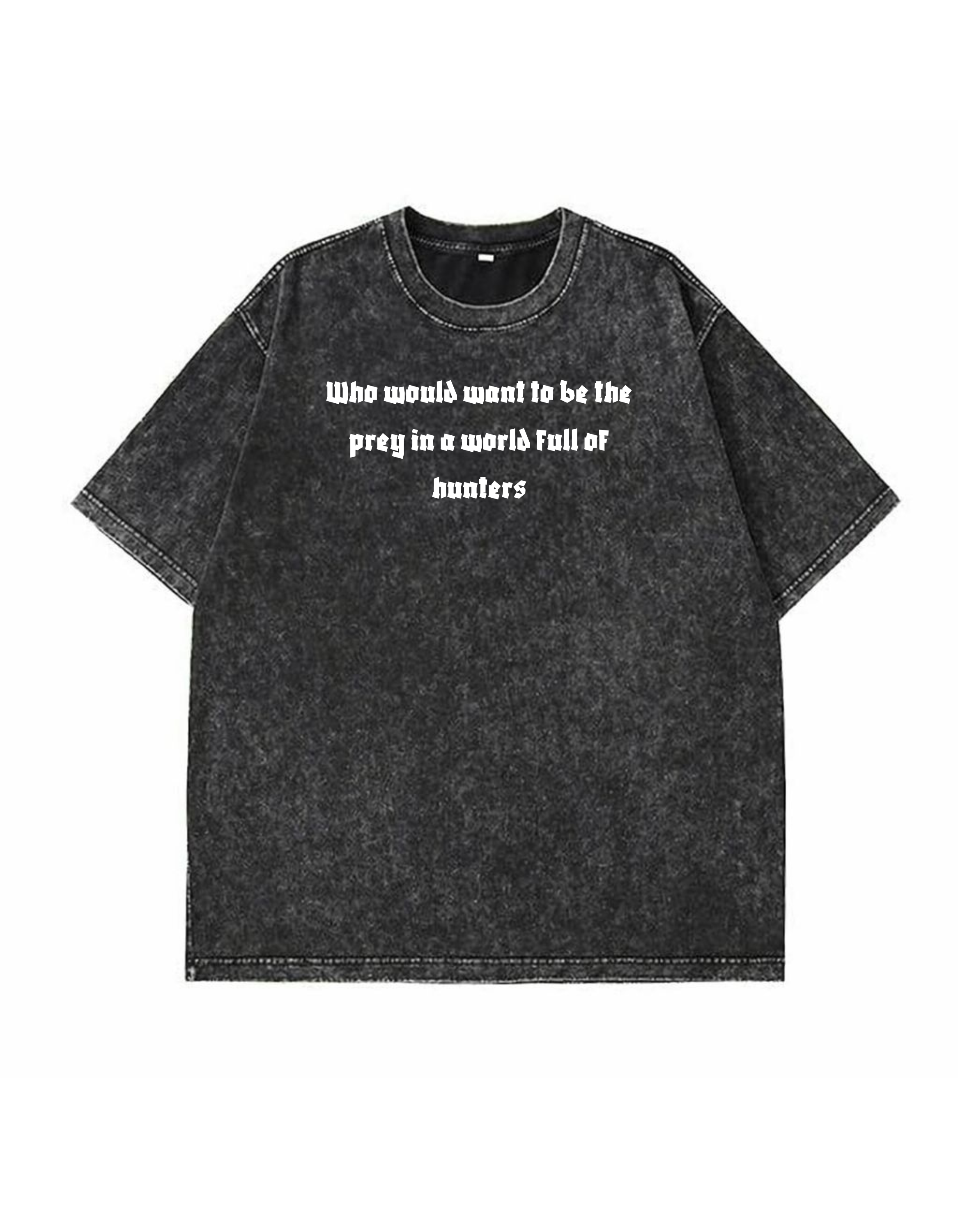 Apocalypse Oversized Acid Wash Tee