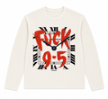 F*ck 9-5 Waffle Tee