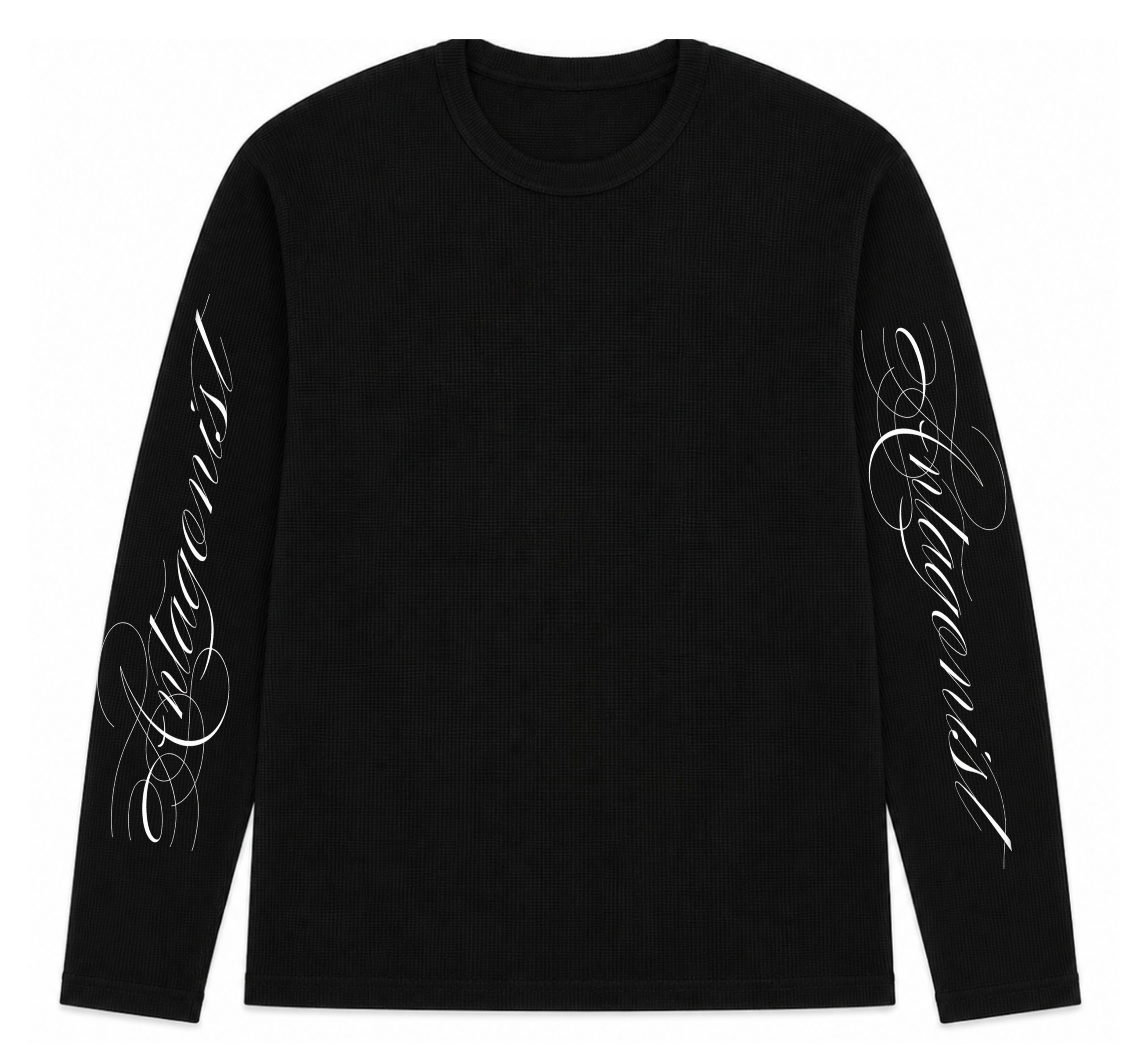 Script Waffle Tee