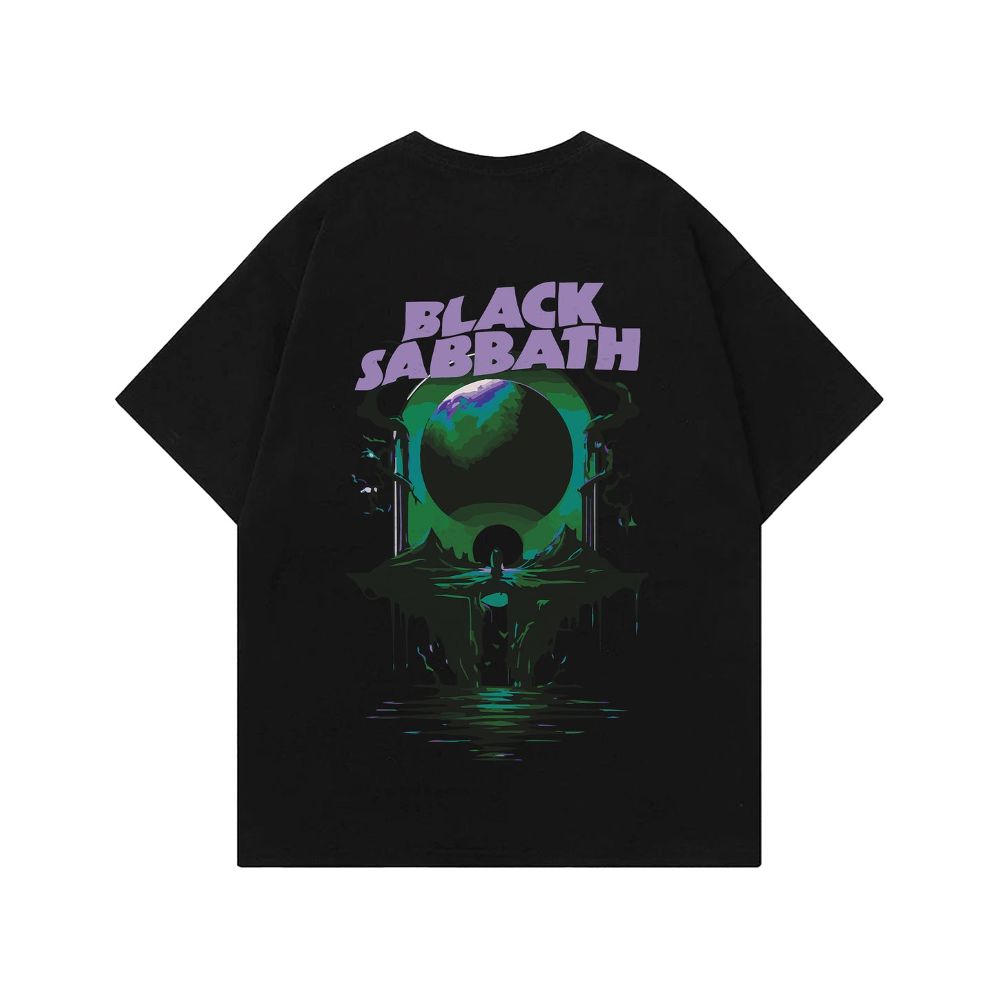 Black Sabbath Designed Oversized T-shirt