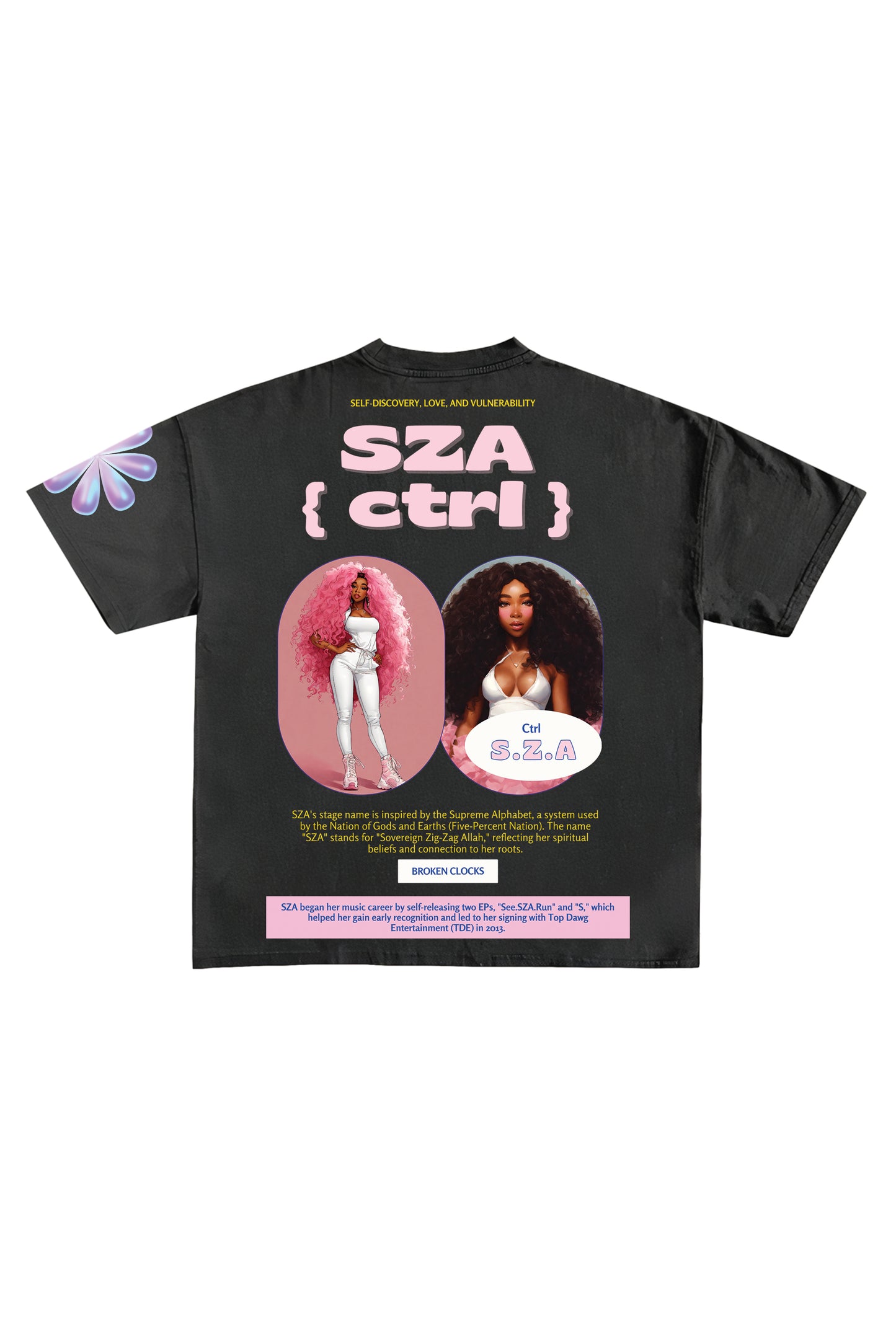 SZA Ctrl Designed Oversized T-shirt