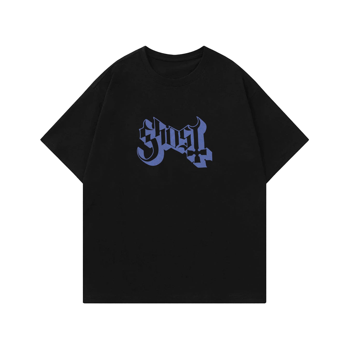 Ghost Designed Oversized T-shirt