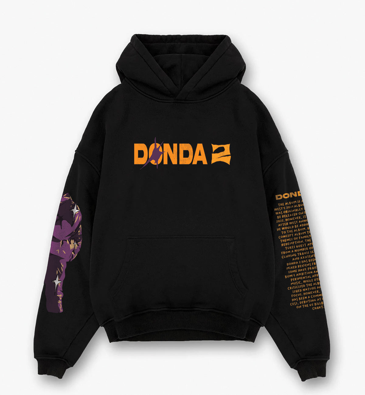 Kanye West Donda Designed Oversized Hoodie