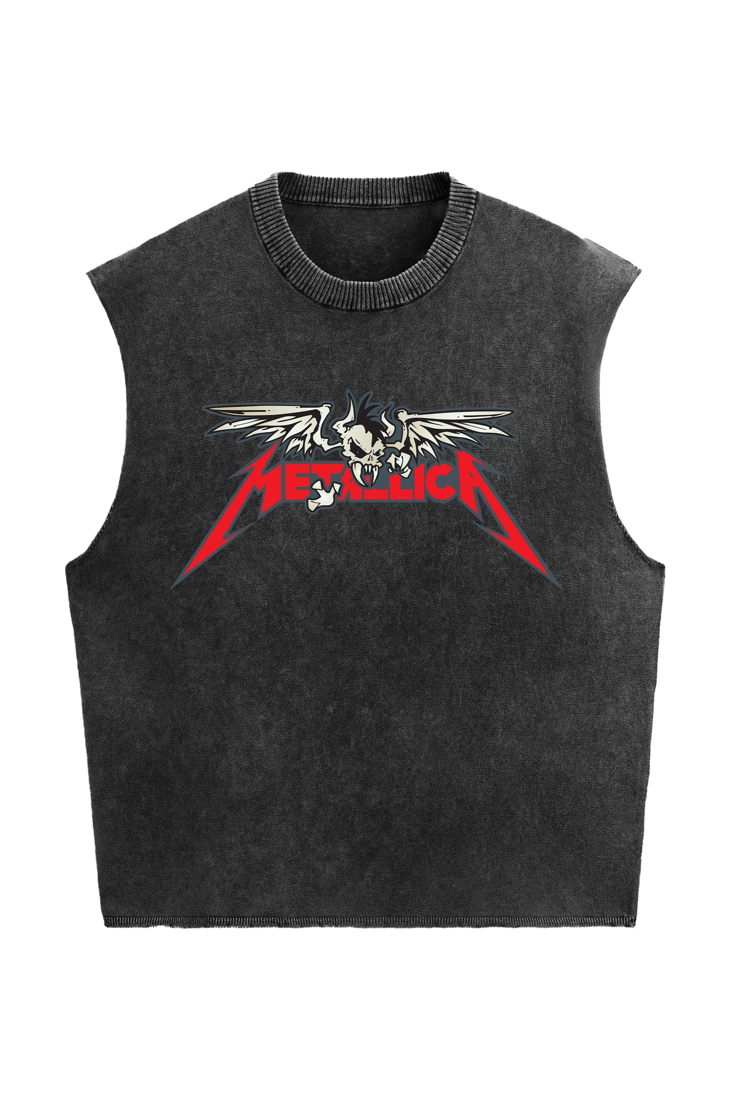 Metallica Designed Vintage Oversized Vest