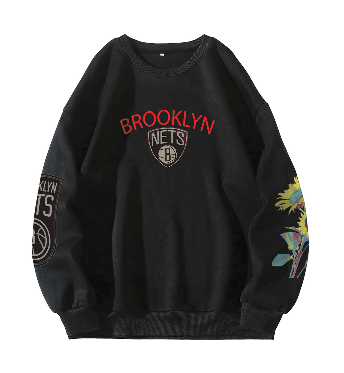 Brooklyn Nets Designed Oversized Sweatshirt