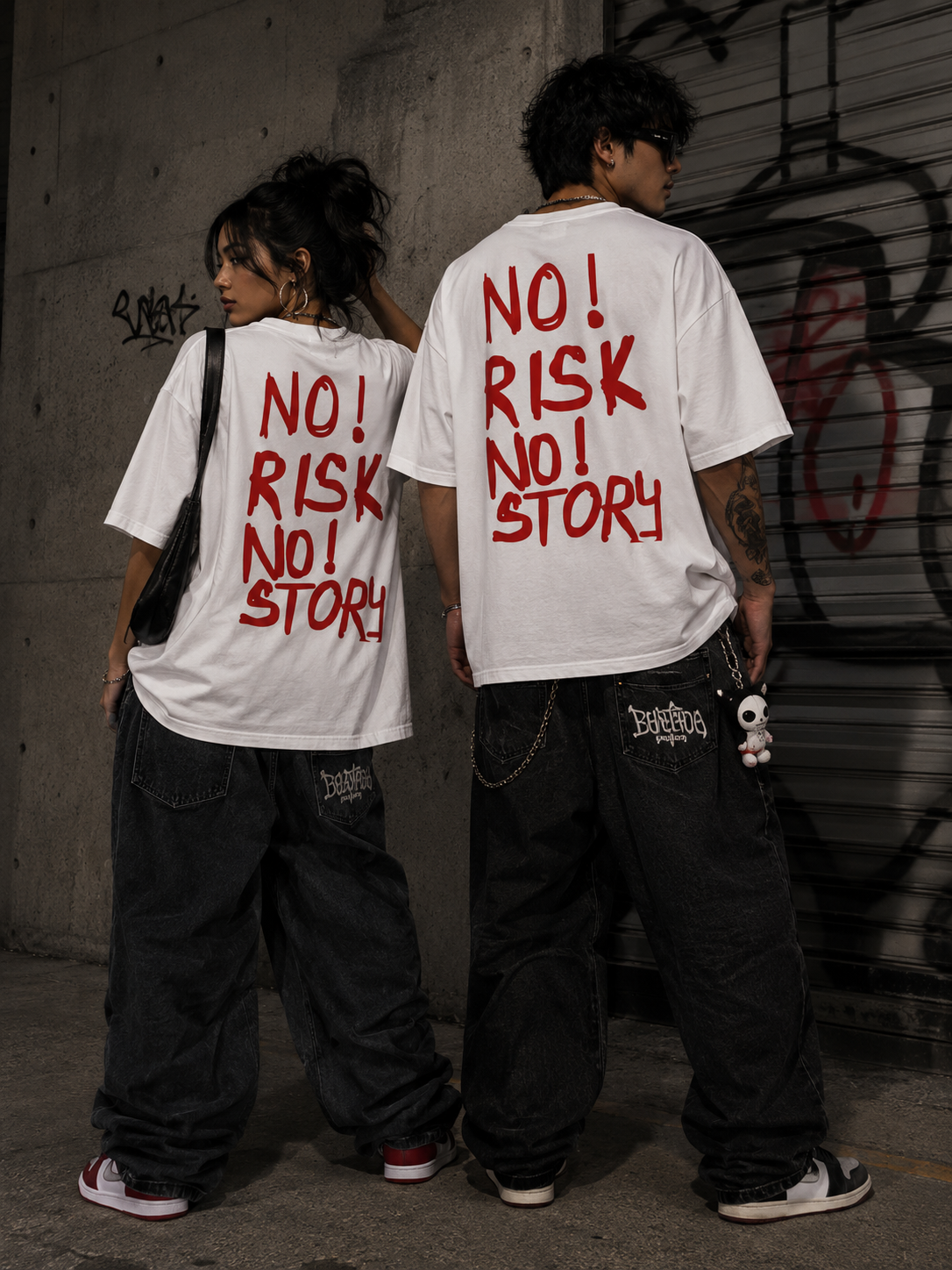 No Risk No Story Oversized Tee