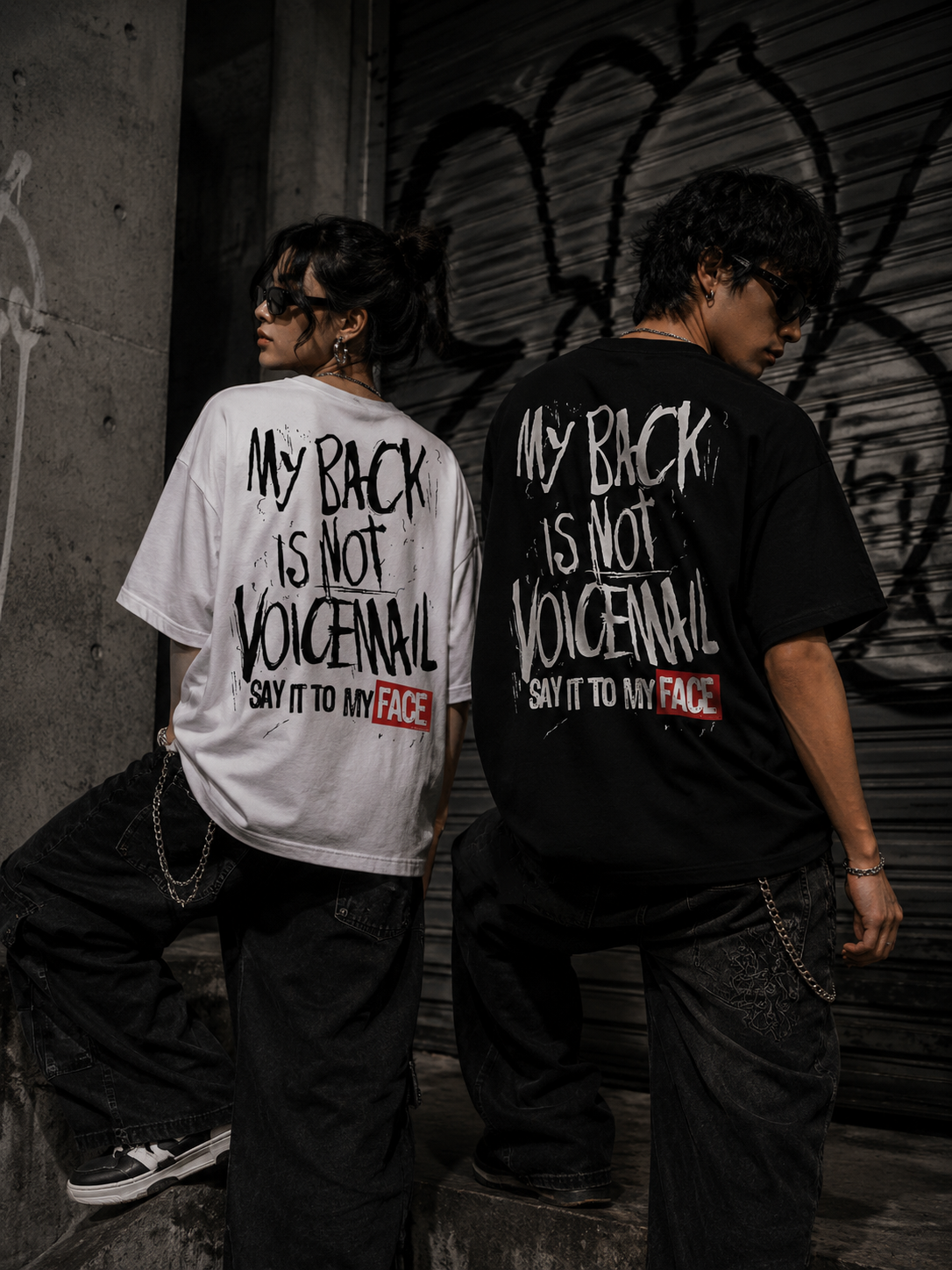 Say It Oversized Graphic Tee