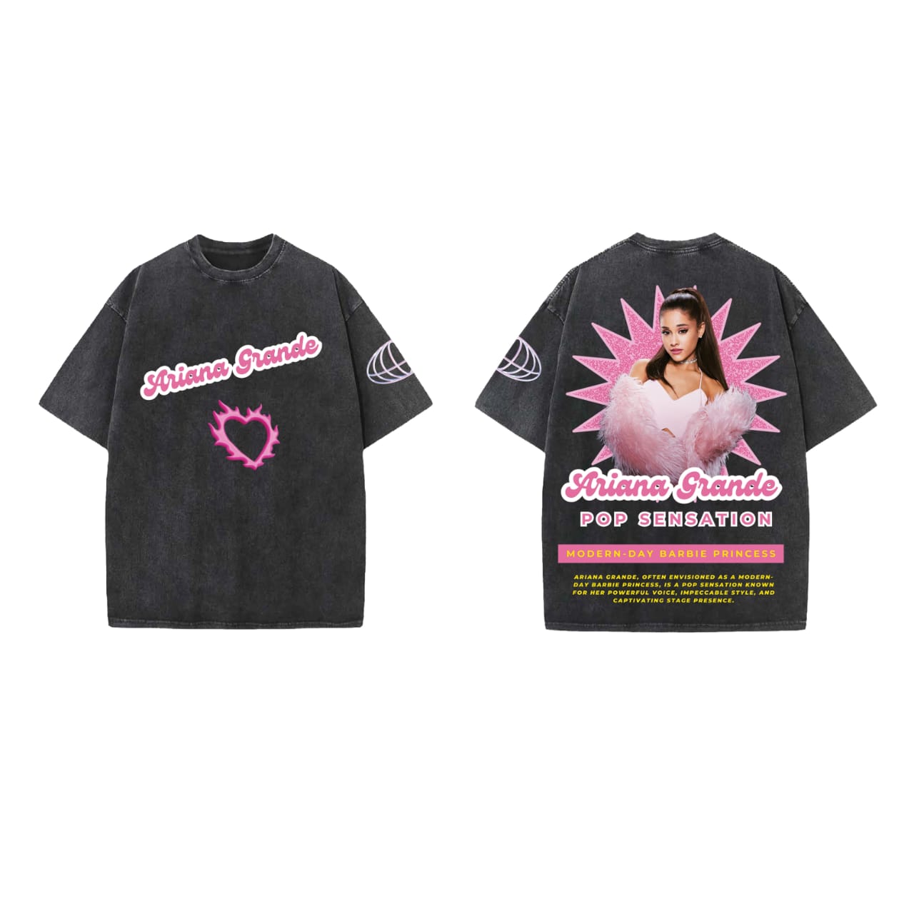 Ariana Grande Designed Oversized T-shirt