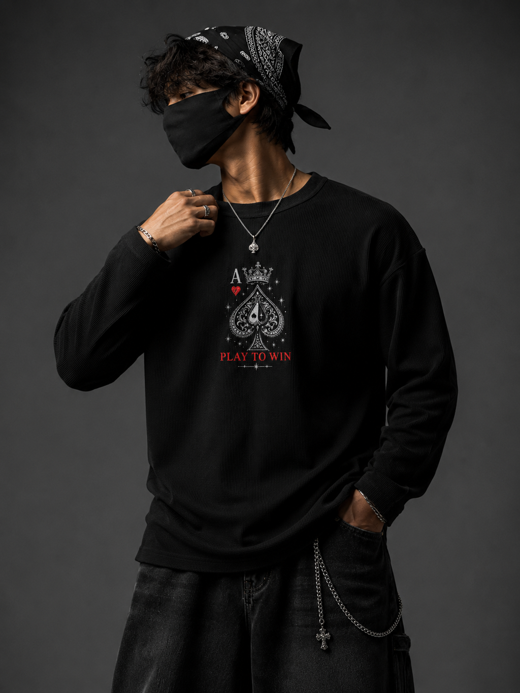The Crown Waffle Tee