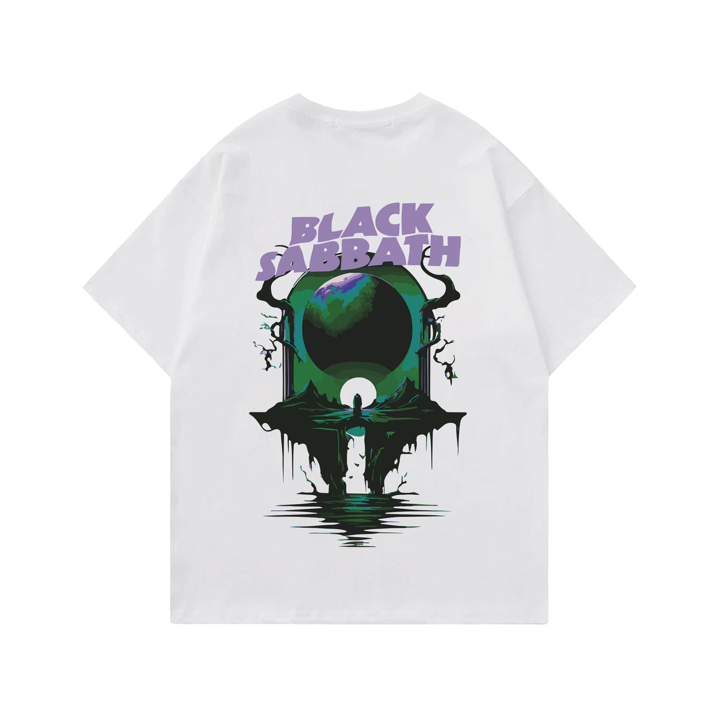 Black Sabbath Designed Oversized T-shirt