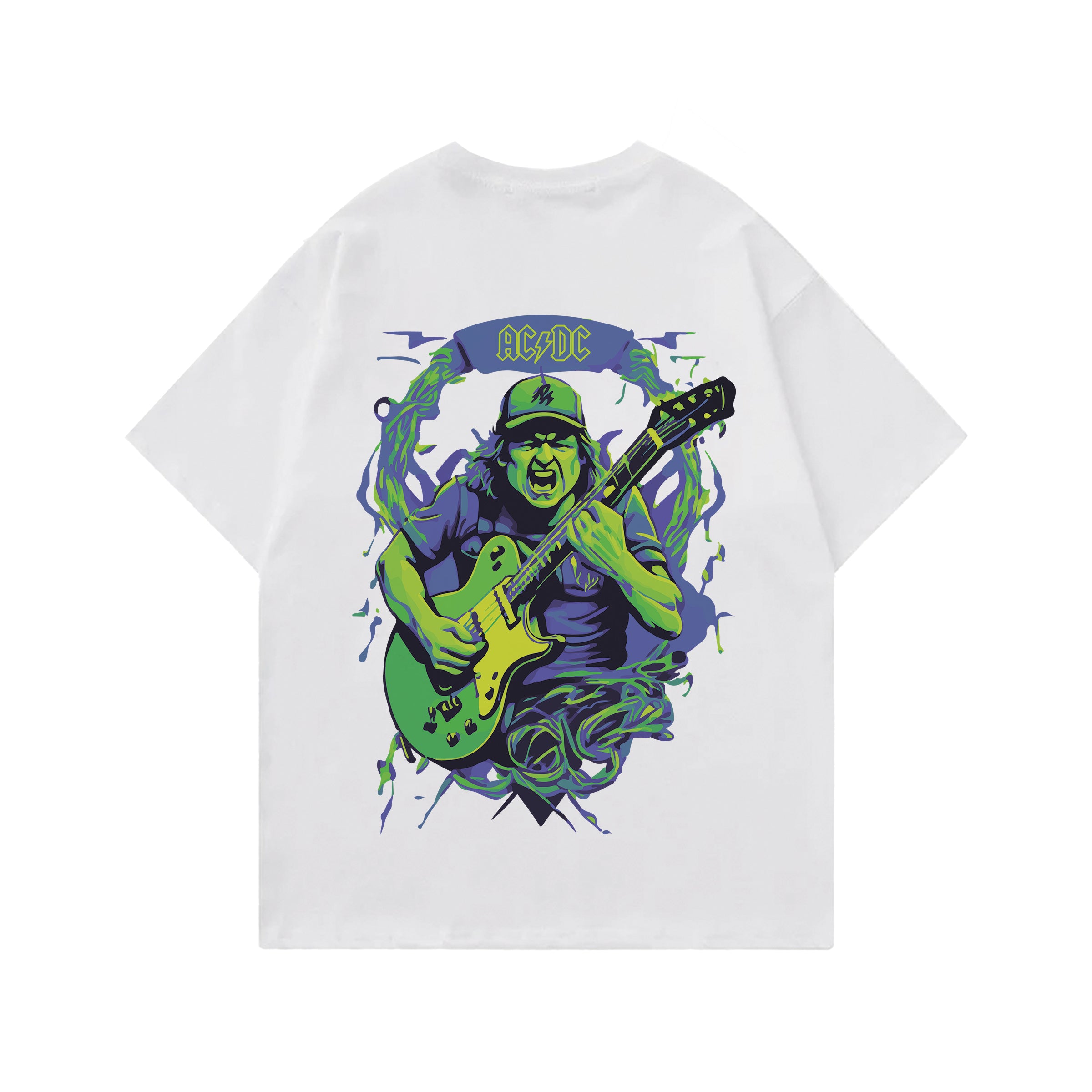 ACDC Designed Oversized T-shirt
