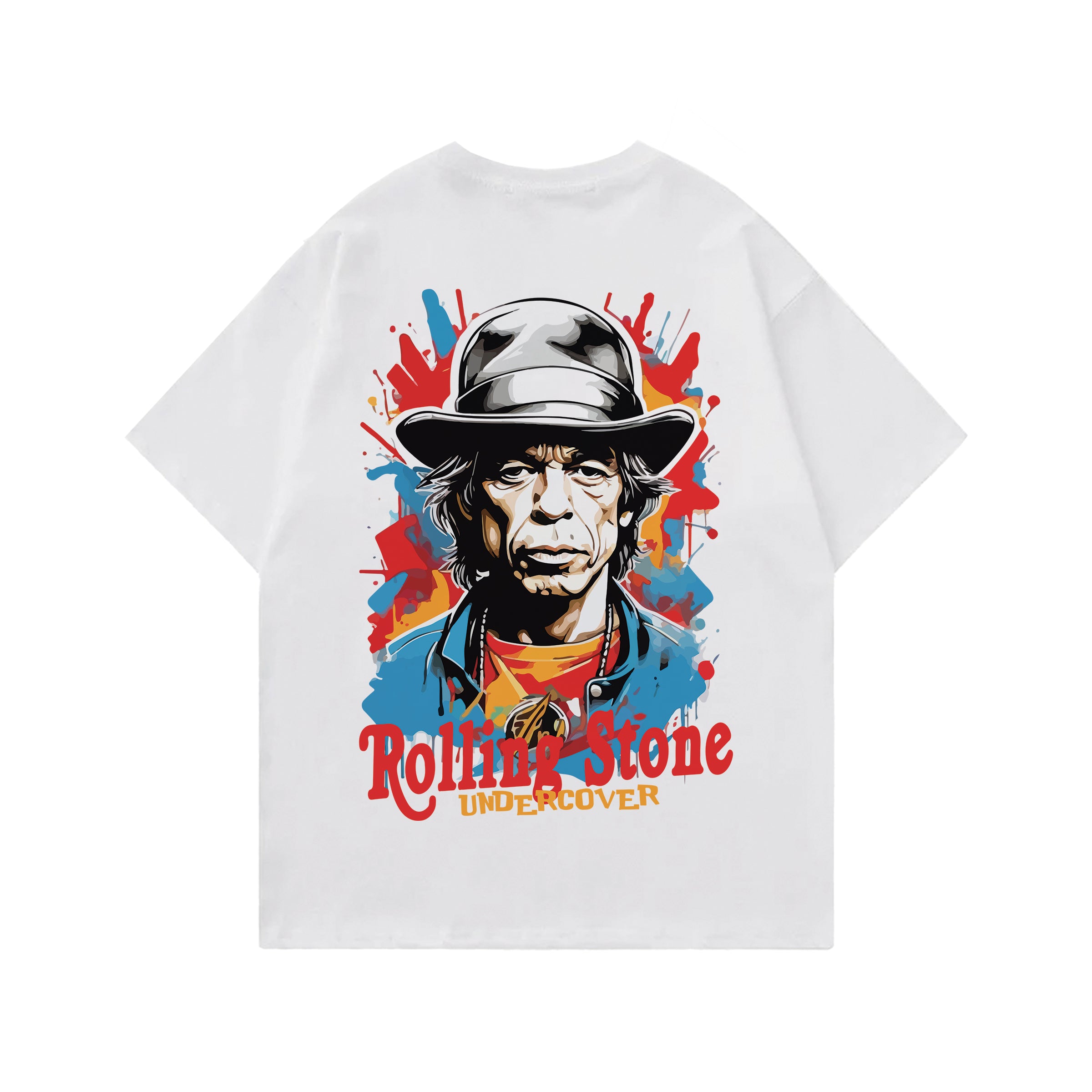 Rolling Stones Designed Oversized T-shirt