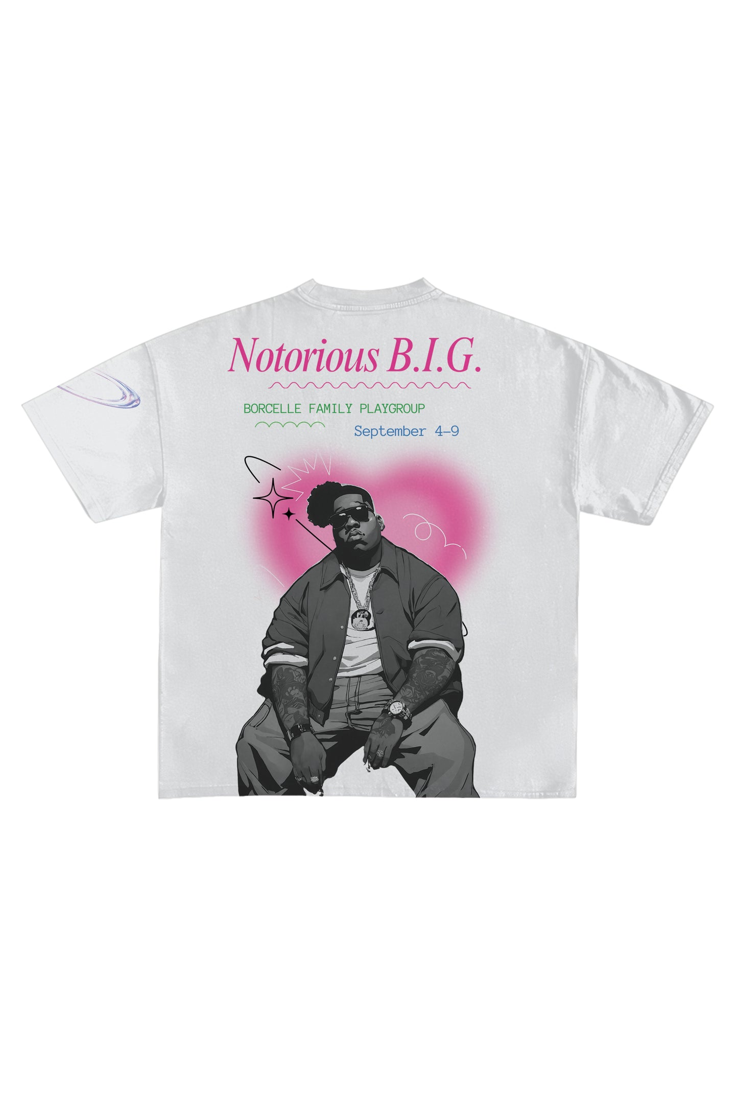 Notorious B.I.G Designed Oversized T-shirt