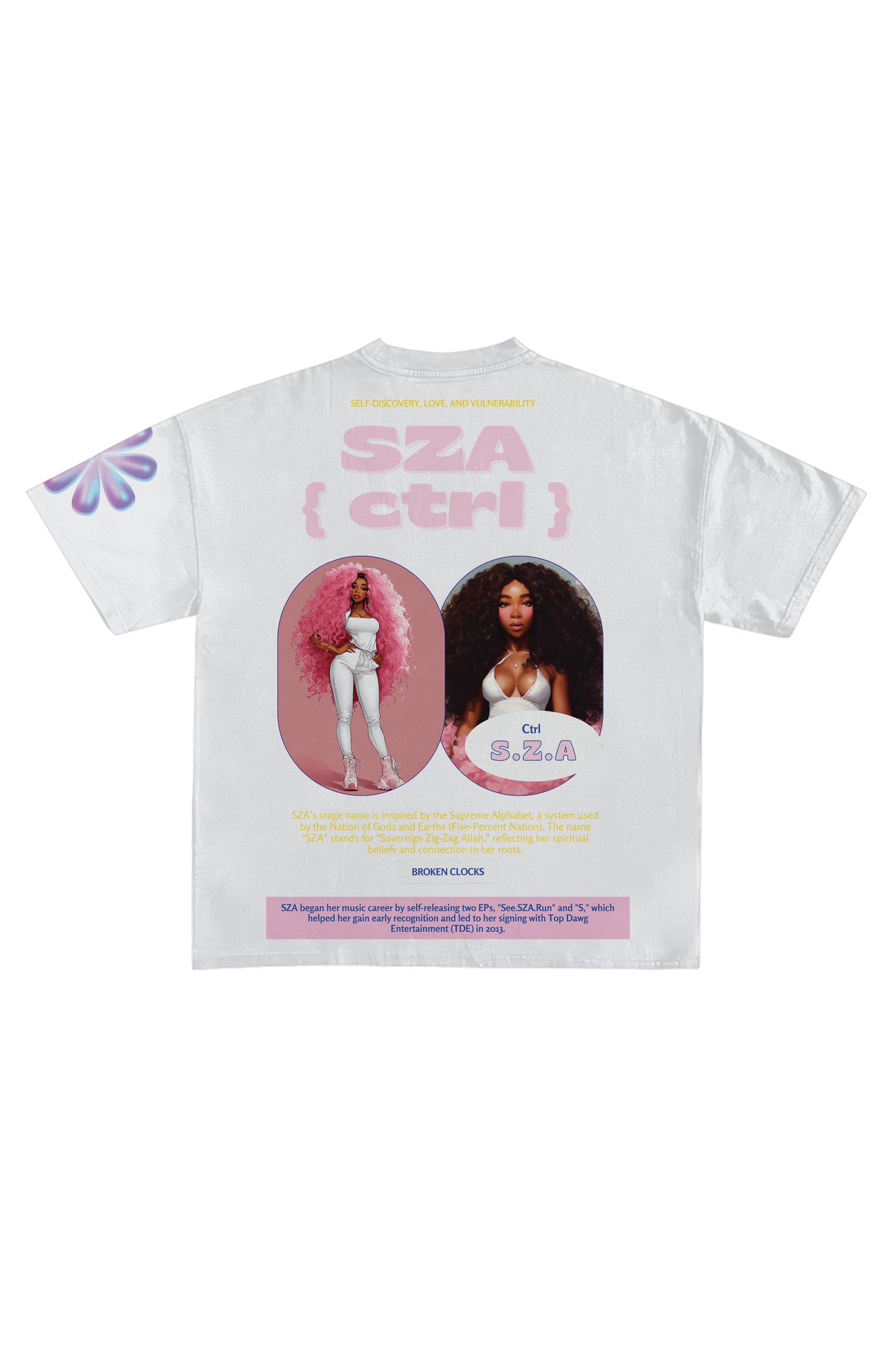 SZA Ctrl Designed Oversized T-shirt