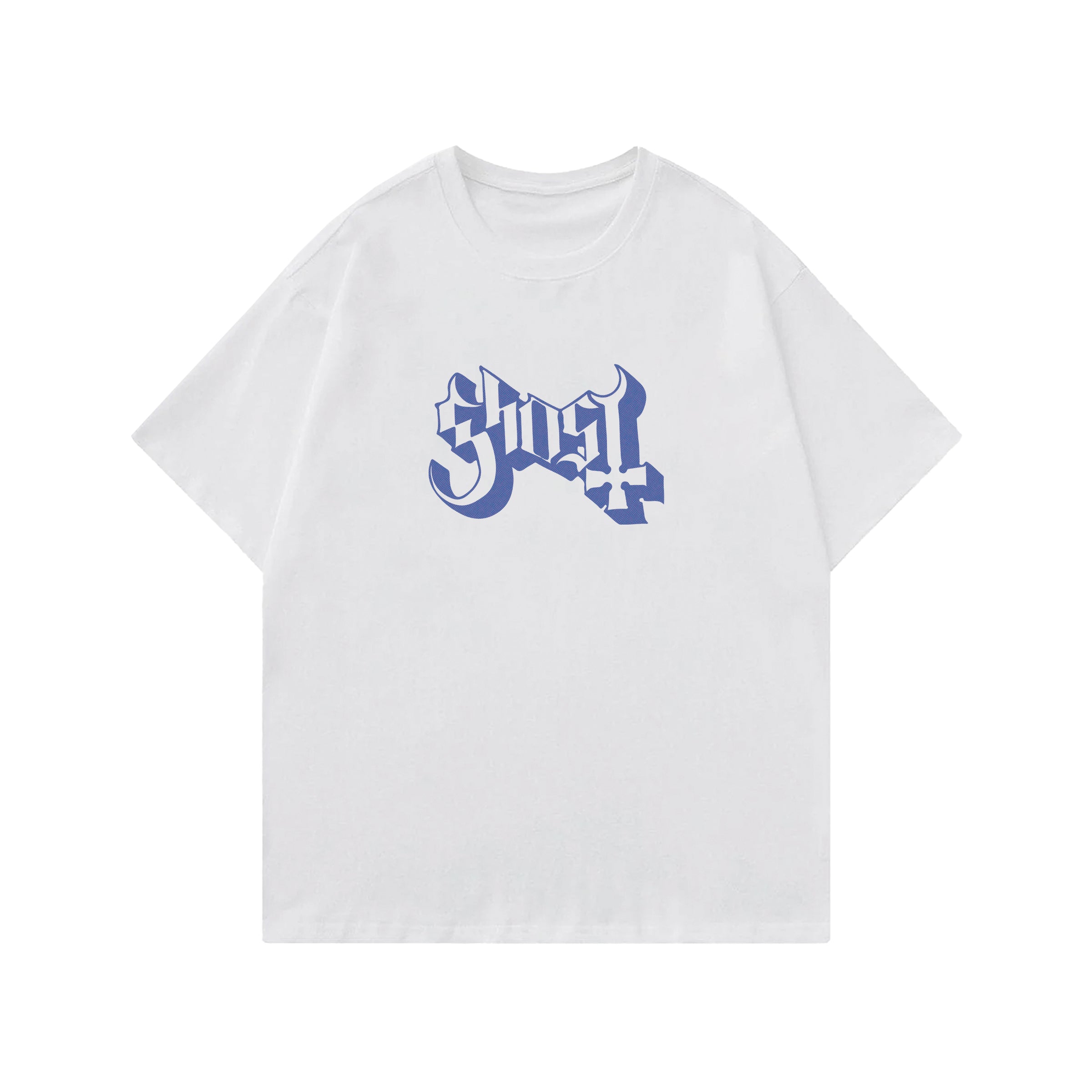 Ghost Designed Oversized T-shirt
