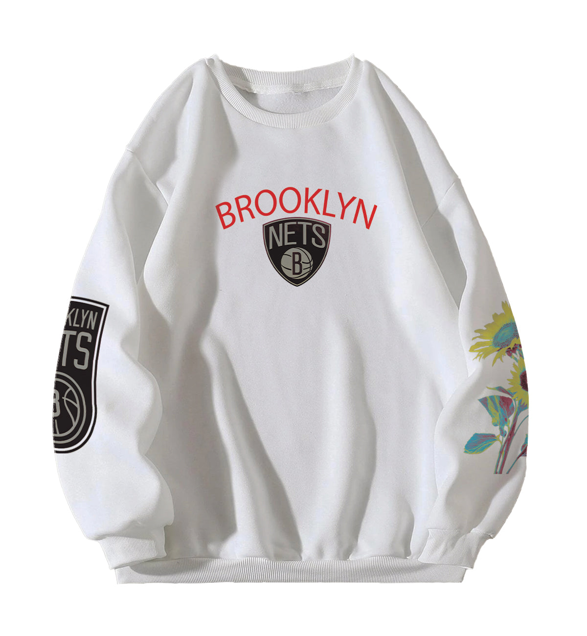 Brooklyn Nets Designed Oversized Sweatshirt