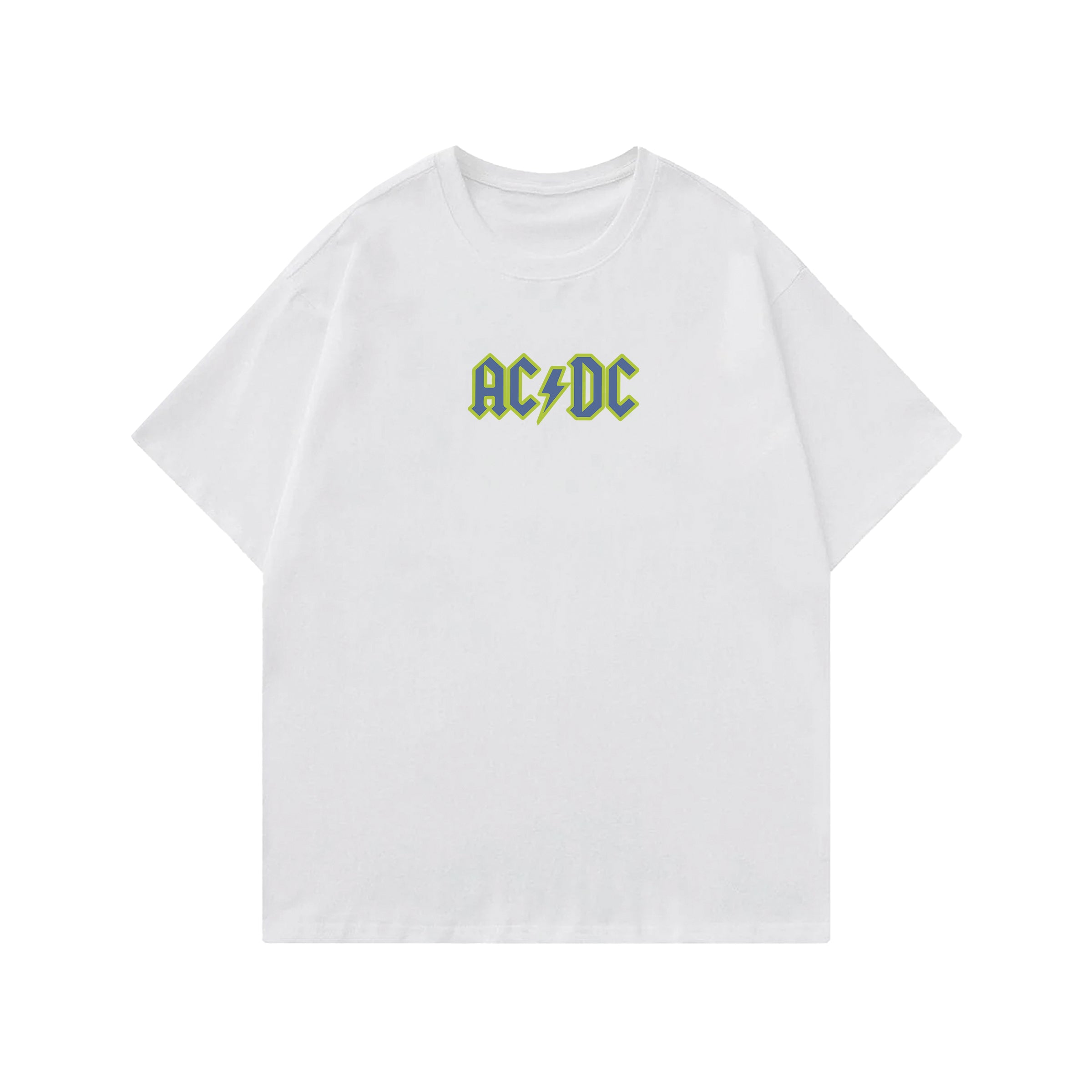 ACDC Designed Oversized T-shirt