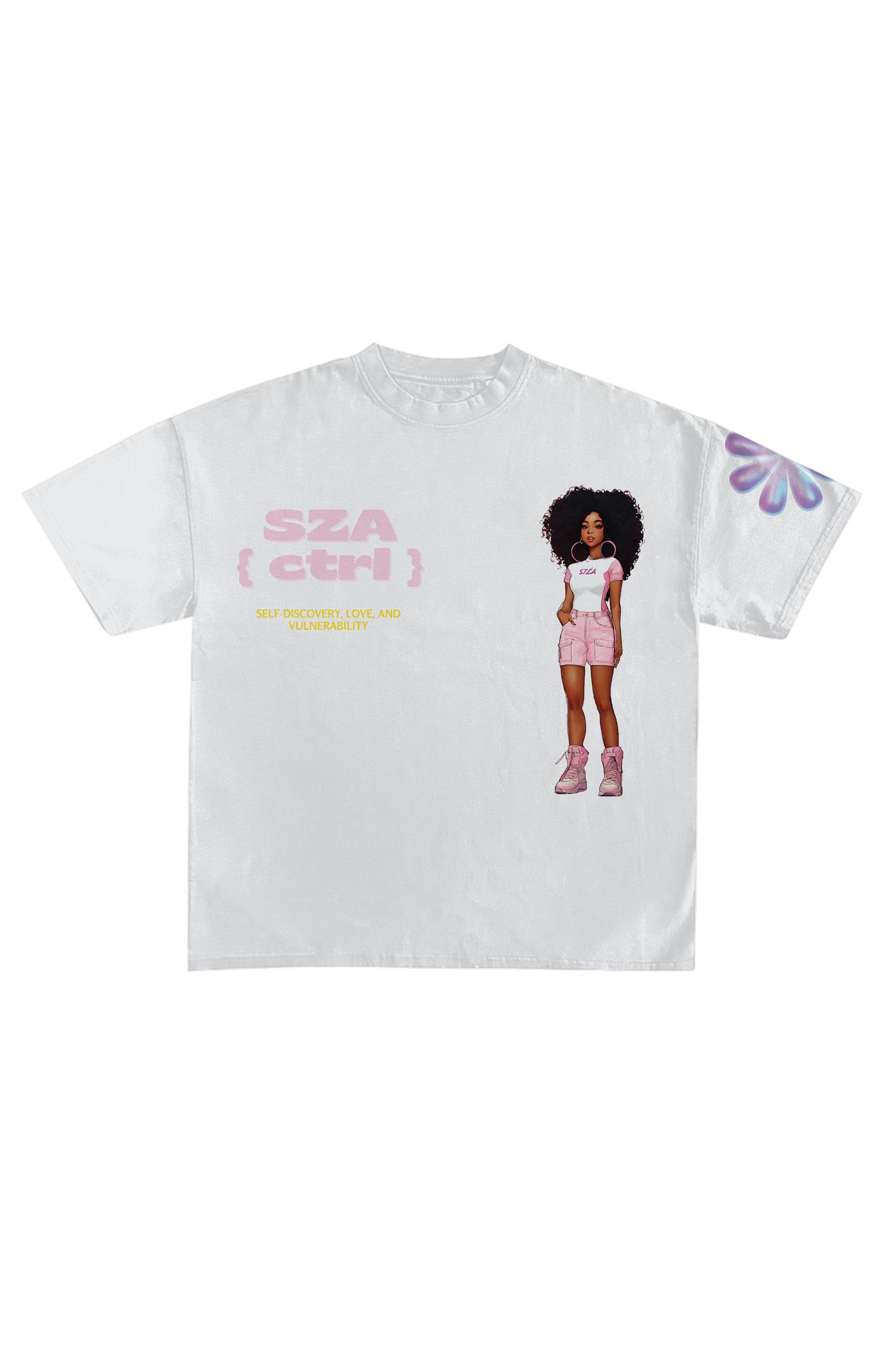 SZA Ctrl Designed Oversized T-shirt