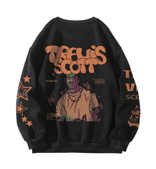 Travis Scott Designed Oversized Sweatshirt