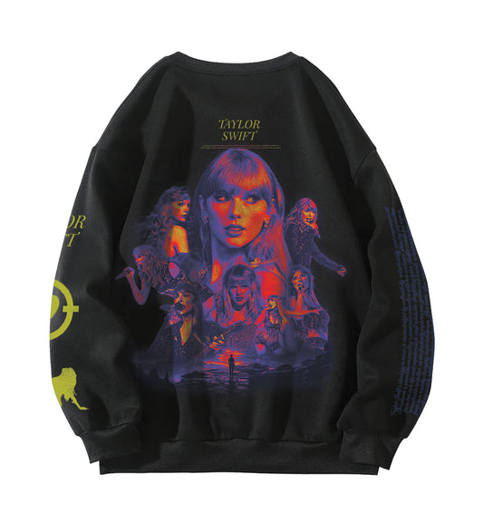 Taylor Swift Designed Oversized Sweatshirt