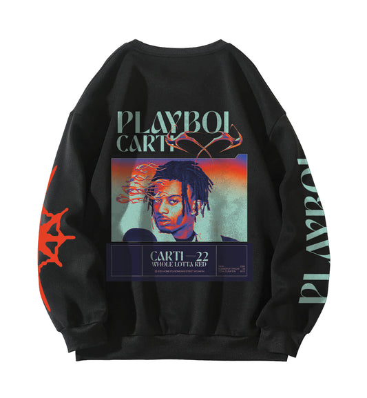 Play Boi Carti Designed Oversized Sweatshirt