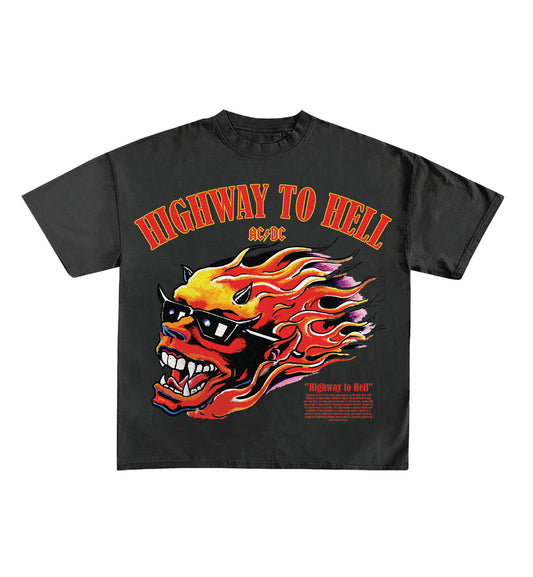 ACDC Designed Oversized Tee