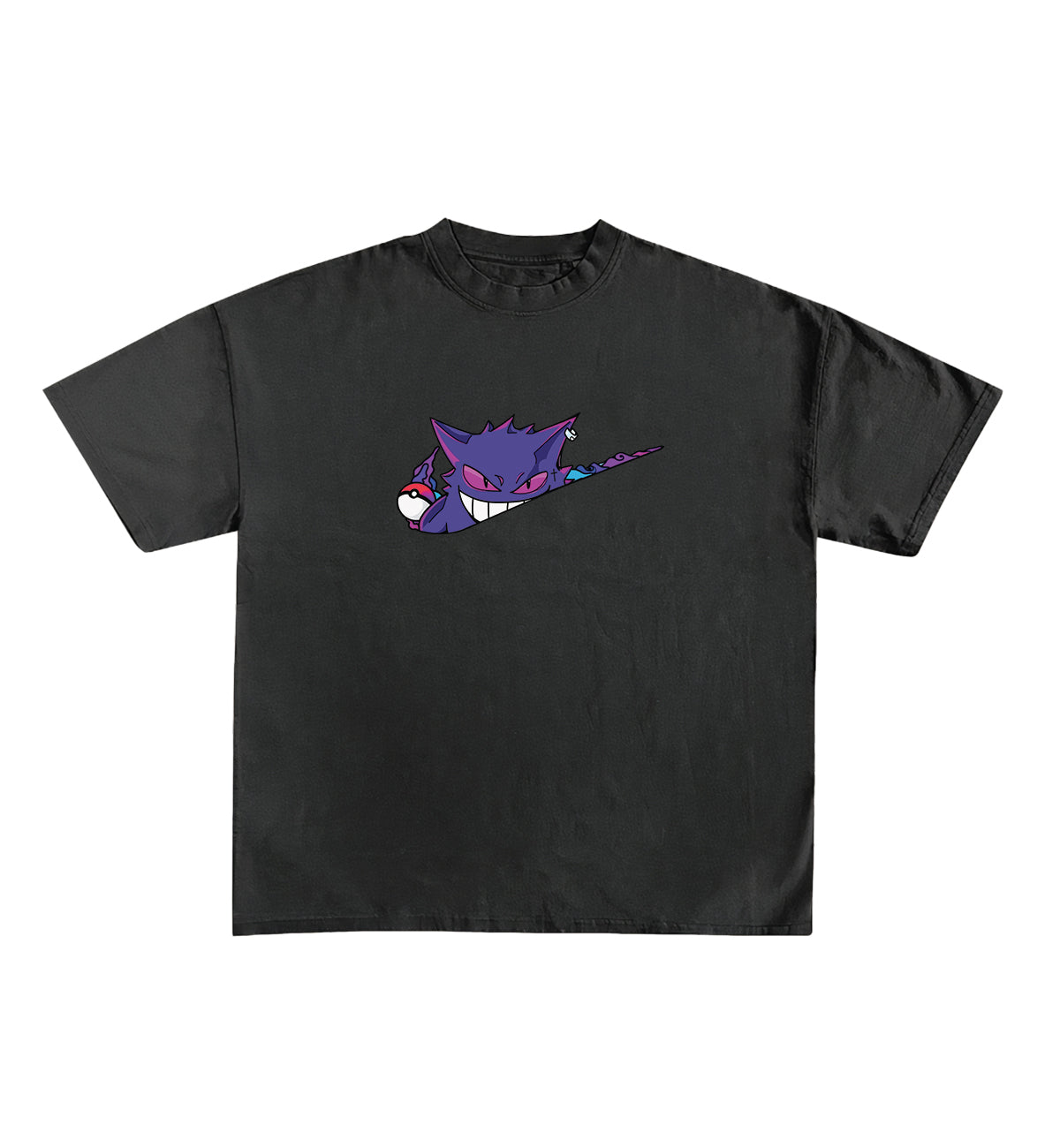 Gengar Designed Oversized Tee