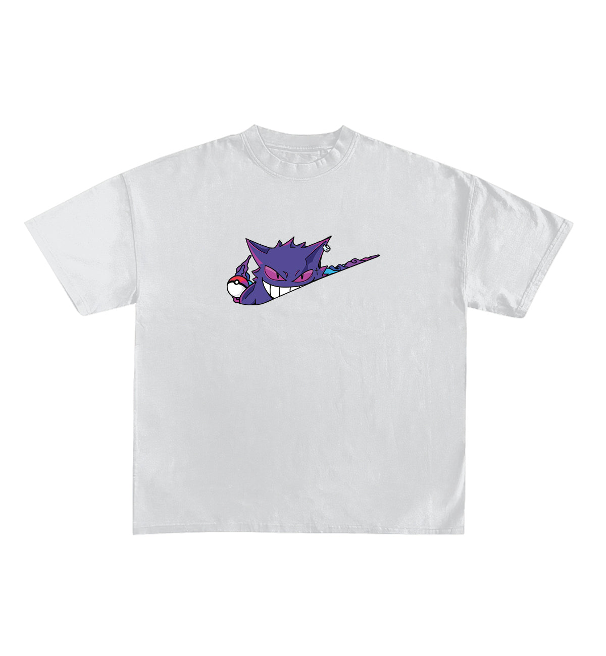 Gengar Designed Oversized Tee