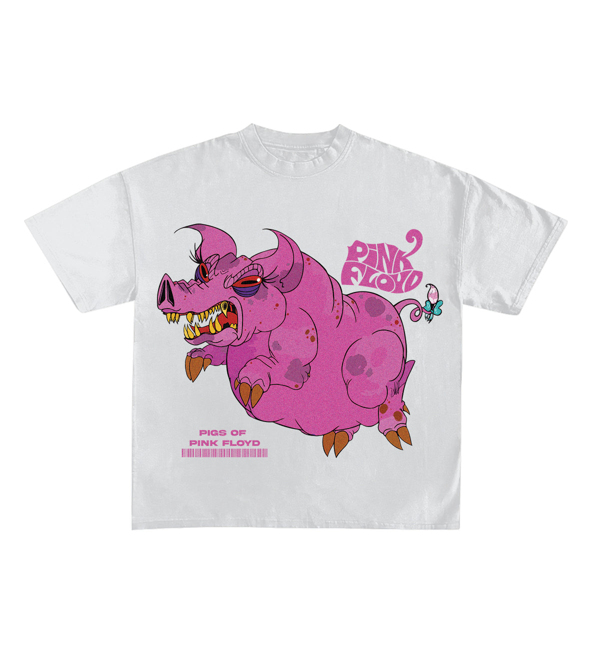 Pink Floyd Designed oversized Tee
