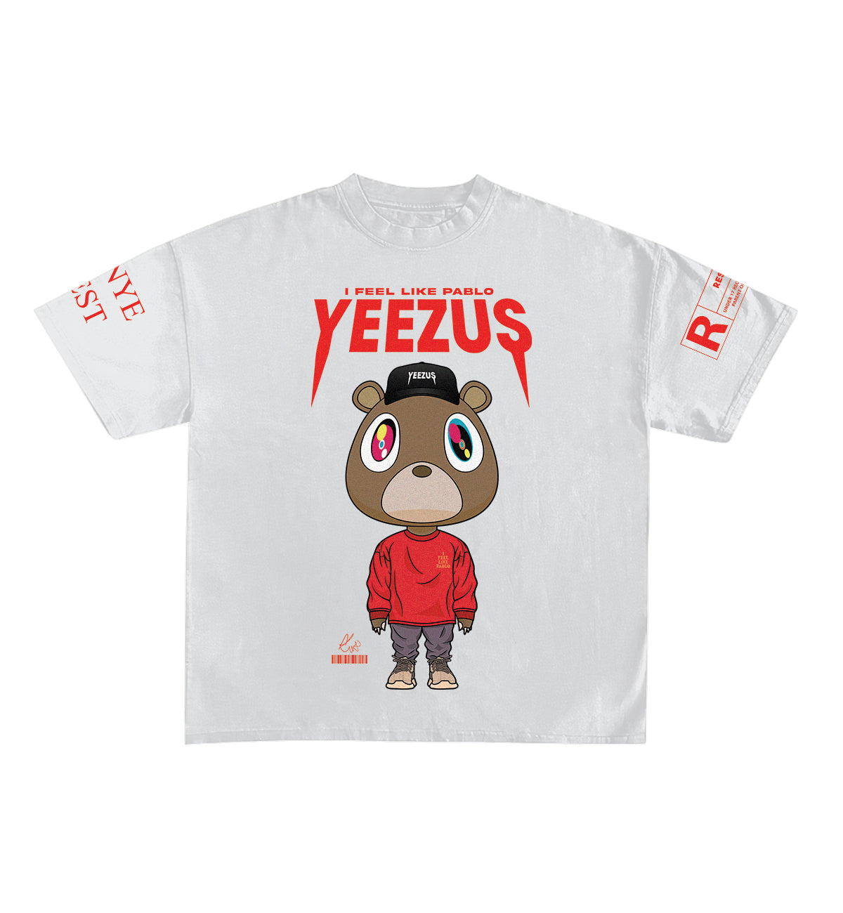 Yeezus Designed Oversized Tee